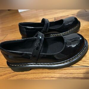 Dr Martens Youth Mary Jane’s - Black - Patent Leather - Size: 3 - NEW